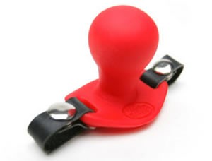 Beginner red ball gag