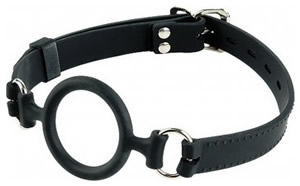 Silicon ring gag