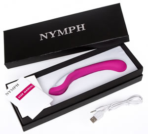 NYMPH pink waterproof vibrator