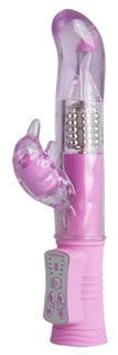 Shots Dolphin Diver Pink Vibrator