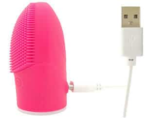 Dildo with clit stimulator